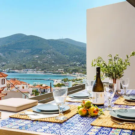 The Cute House Villa Skopelos Town Exterior photo